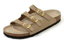 ビルケンシュトック フロリダ ナロー幅 ヌバックレザー サンドキャッスル BIRKENSTOCK Florida 1029480 Sandcastle