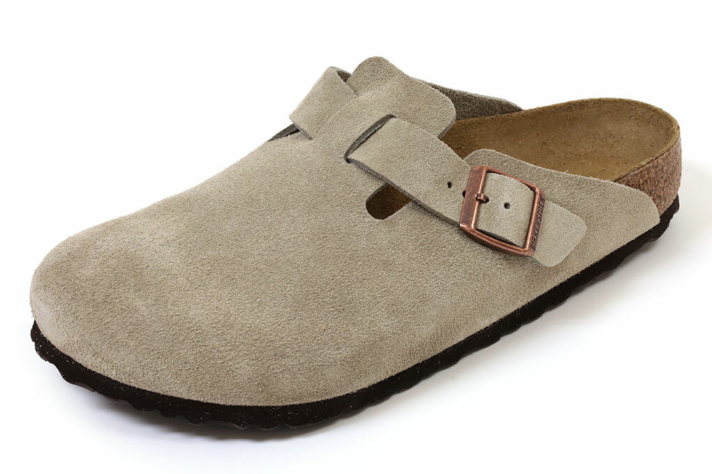 【100円クーポン】ビルケンシュトック　ボストン　スエード　トープ　BIRKENSTOCK　Boston　Suede　60461　Taupe