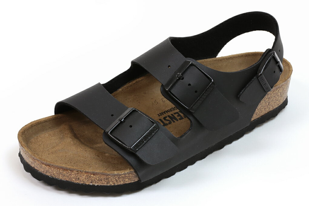 【100円クーポン】ビルケンシュトック　サンダル　ミラノ　ブラック　（BIRKENSTOCK　Milano　34791　Black）