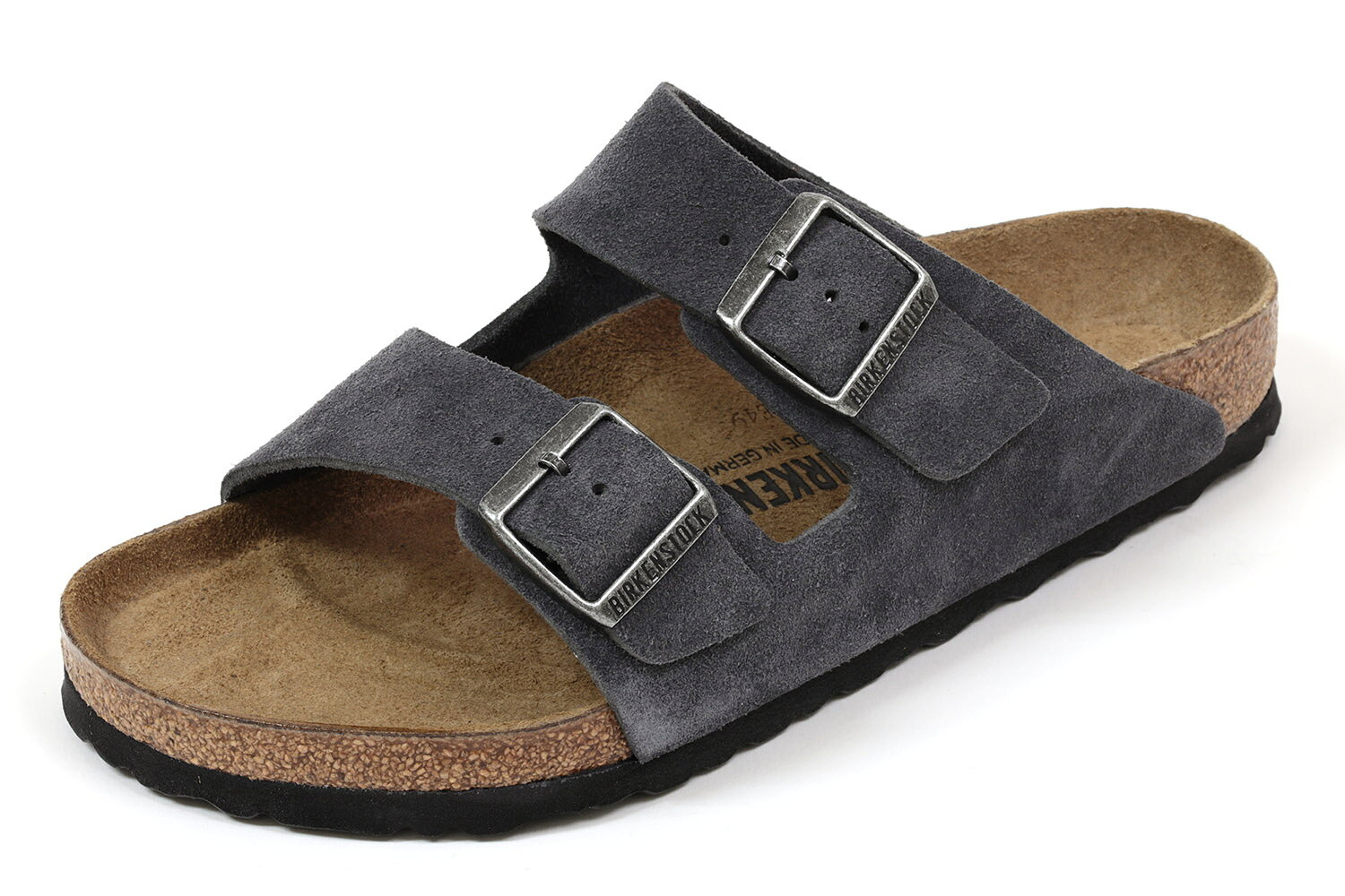 ⭐️ややや⭐️ BIRKENSTOCK グレー サンダル スエード BIRKENSTOCK