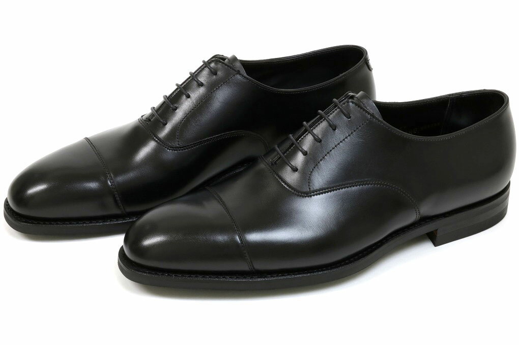 クロケット＆ジョーンズ　ハンドグレード　ストレートチップ　オードリー　ブラック　ダイナイト・シティソール（CROCKETT&JONES　AUDLEY　BLACK　CALF　CITY　SOLE）