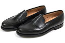 クロケット＆ジョーンズ ローファー ボストン2 ブラックカーフ シティソール（CROCKETT JONES BOSTON2 BLACK CALF CITY SOLE）