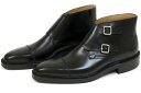 【ポイント10＋5倍】クロケット＆ジョーンズ　ダブルモンクブーツ　キャンベリー　ブラックカーフ（CROCKETT&JONES　CAMBERLEY　BLACK　CALF）