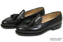 クロケット＆ジョーンズ タッセルローファー キャベンディッシュ ブラックカーフ ダイナイト シティソール（CROCKETT JONES CAVENDISH BLACK CALF）