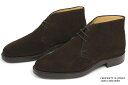 クロケット＆ジョーンズ チャッカブーツ チルターン ダークブラウンスエード ダイナイトソール（CROCKETT JONES CHILTERN DARKBROWN SUEDE）