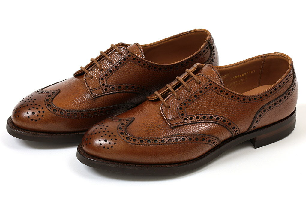 クロケット＆ジョーンズ　ウィングチップ　ハッティー　タンスコッチグレイン　CROCKETT&JONES　HATTIE　TAN　SCOTCH　GRAIN