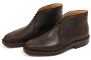 クロケット＆ジョーンズ　チャッカブーツ　モルトン　ダークブラウン　ラフアウトスエード（CROCKETT&JONES　MOLTON　DARKBROWN　ROUGH-OUT　SUEDE）