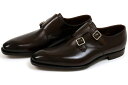 【ポイント10倍！】クロケット＆ジョーンズ　ハンドグレード　ダブルモンク　セイモア3　ダークブラウン（CROCKETT&JONES　SEYMOUR3　DARKBROWN　ANTIQUE　CALF）