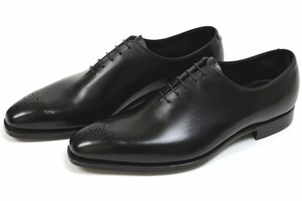 クロケット＆ジョーンズ　ハンドグレード　ホールカット　ウェイマス2　ブラック（CROCKETT&JONES　WEYMOUTH2　BLACK　CALF）