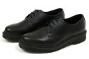 ドクターマーチン 3ホールシューズ ブラック （Dr.Martens 1461 MONO 14345001 BLACK）