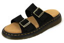 ドクターマーチン スライドサンダル ジョセフ ブラック スエード Dr.Martens JOSEF 41082001 BLACK