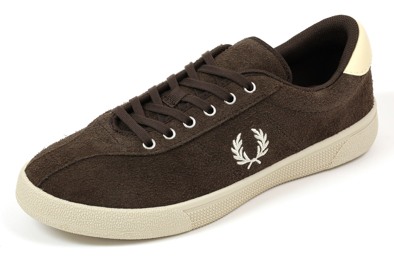 【エントリーでポイント5倍！】フレッドペリー　テニスシューズ　バーントタバコ　スエード　FRED　PERRY　TENNIS SHOE SUEDE　B2328　Q21　BURNT TABACCO