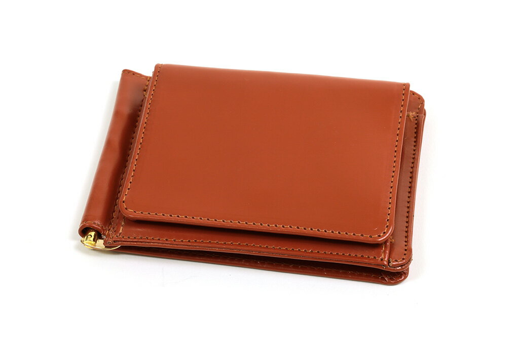 グレンロイヤル　マネークリップ　オックスフォードタン　GLENROYAL　MONEY CLIP 03-6164　OXFORD　TAN