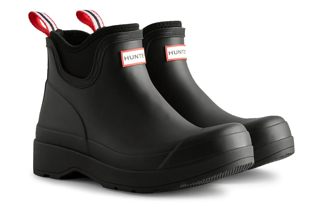 【100円クーポン】ハンター　メンズ　プレイ　チェルシー　ネオプレン　ブーツ　ブラック　HUNTER　MENS　PLAY CHELSEA NEOPRENE BOOTS　MFS9022RMA　BLK