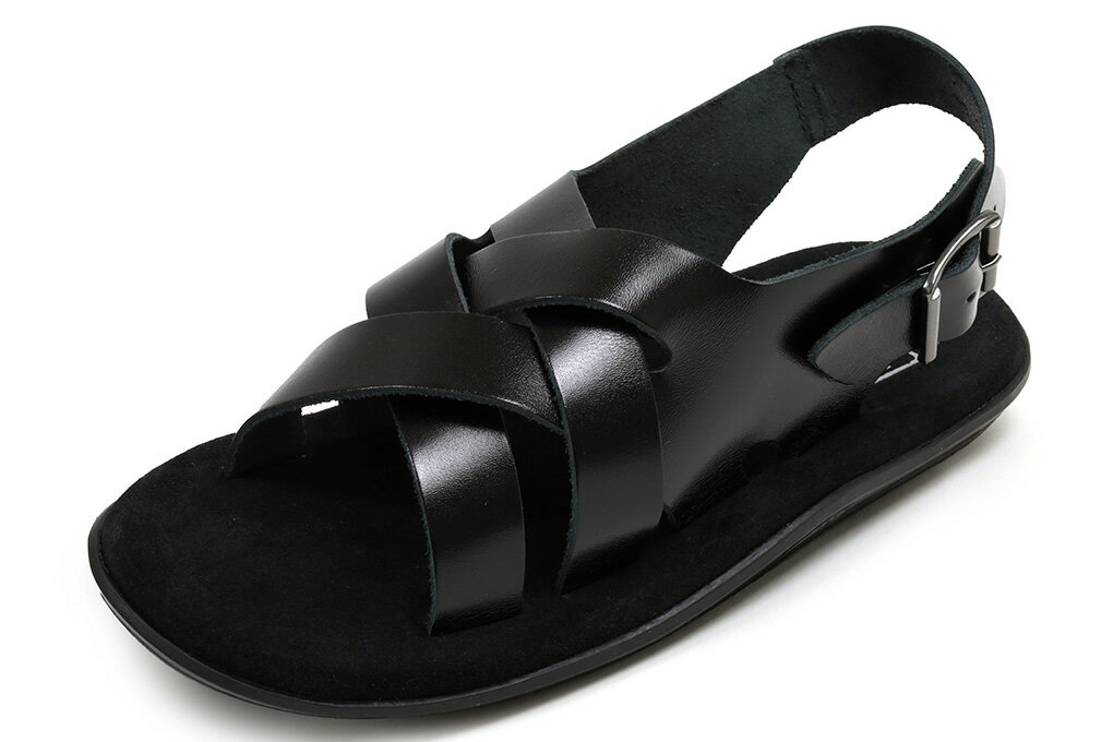 【ポイント10倍＋5倍】アイランドスリッパ　サンダル　PB408　ブラック×ブラックスエード　ISLAND　SLIPPER　PB408　BLACK/BLACK SUEDE