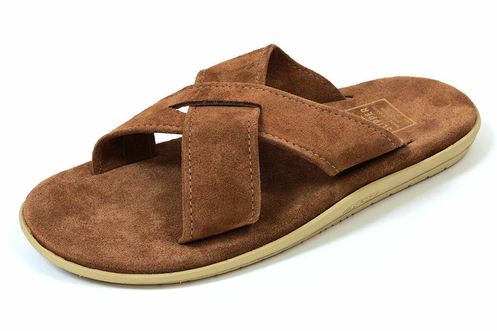 【ポイント10＋5倍】アイランドスリッパ クロスサンダル PT223 ピーナッツスエード ISLAND SLIPPER PT223 PEANUT SUEDE