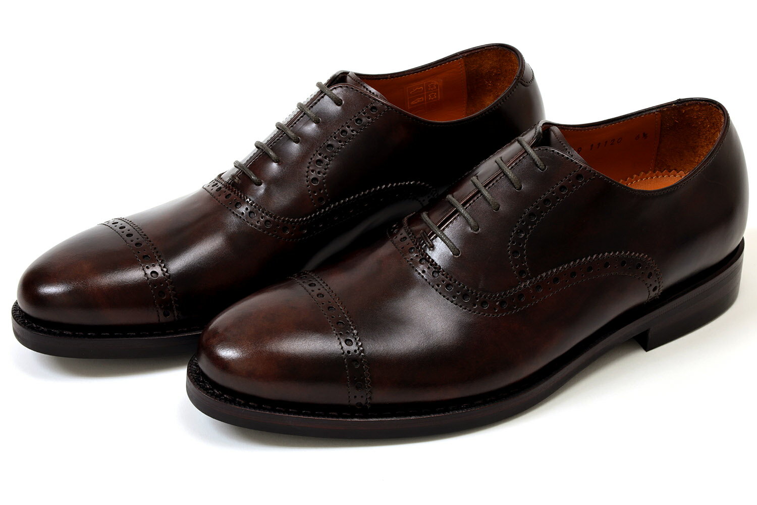 【エントリーでポイント5倍！】ジャランスリウァヤ　クォーターブローグ　ダークブラウン　ロイヤルカ..