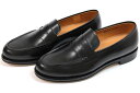 送料無料 ボス BOSS メンズ 男性用 シューズ 靴 ローファー Noel Smooth Leather Moccasins - Black Midnight