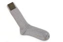 ラコタハウス×グレンクライド コットンカジュアルリブソックス アイスグレー （THE LAKOTA HOUSE×GLEN CLYDE COTTON CASUAL RIB SOCKS LHK-003 ICE GRAY）