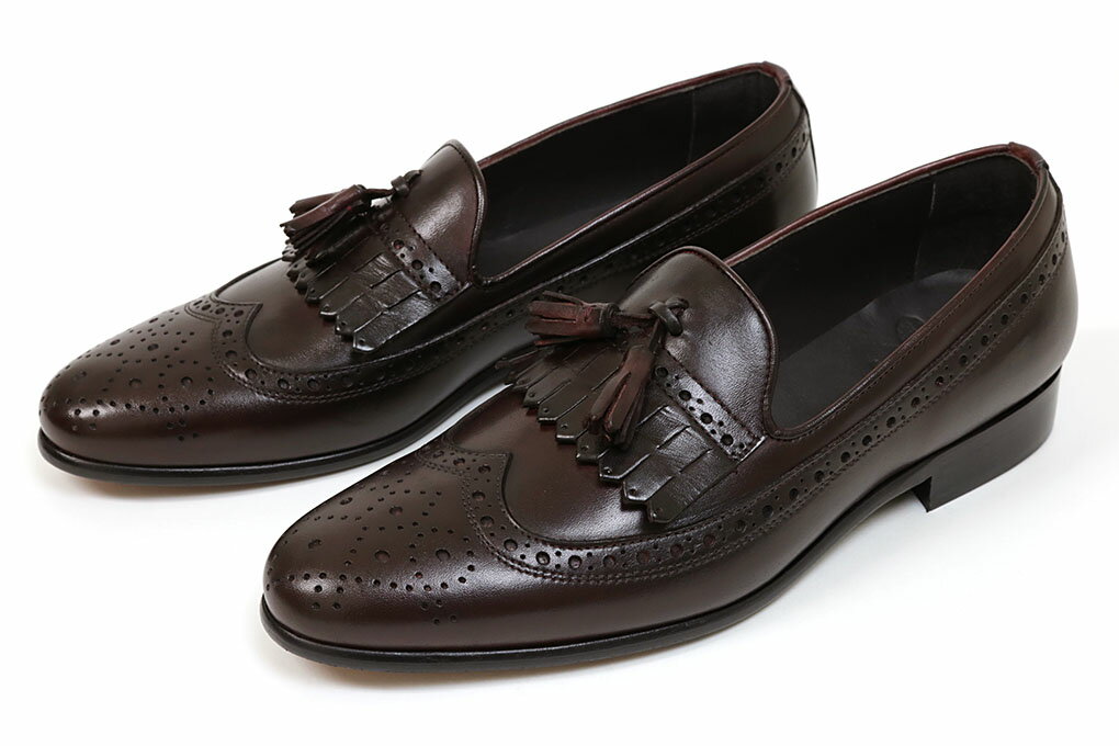 【SALE/セール対象商品】オロビアンコ　キルトタッセルローファー　ラクイラ　ボルドー　　Orobianco　LAQUILA　BORDO