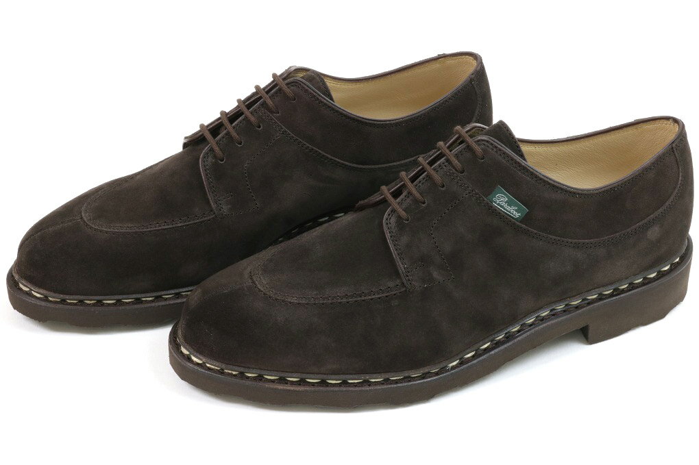 【ポイント10＋5倍】パラブーツ　アヴィニョン　ダークブラウンスエード　　（Paraboot　AVIGNON　MARRON-VEL　CONGO）