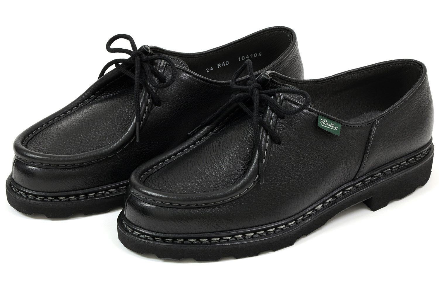 美品★パラブーツParaboot Michaelミカエル　モカシン 黒 Paraboot（パラブーツ）MICHAEL（ミカエル）