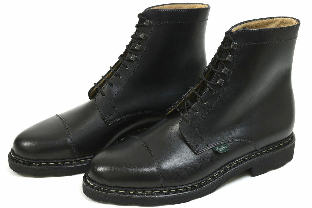 【ポイント10＋5倍】パラブーツ　レースアップブーツ　ヌイイ　ブラック　　（Paraboot　NEUILLY　NOIRE-LIS　NOIR）