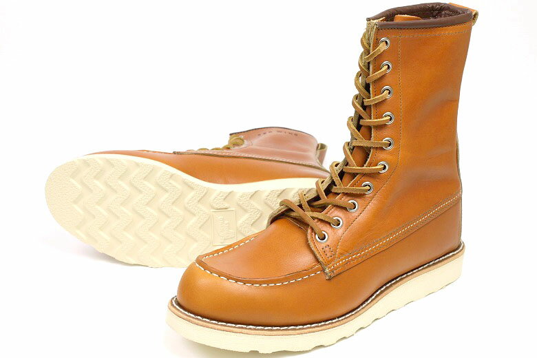 【楽天市場】【Irish Setter】REDWING RW-9877 （アイリッシュセッター レッドウィング 8インチ モックトゥ ゴールドラセット）：CRISPIN（クリスピン）