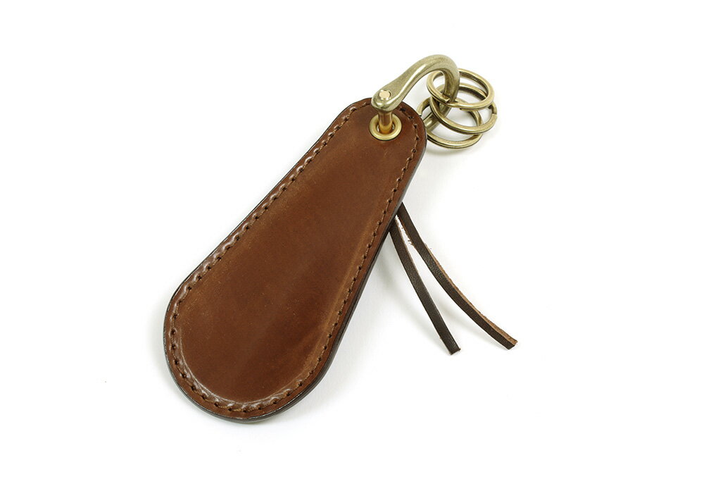 ラッドシューズ　シェルコードバン　シューホーン　キーホルダー　バーボン×バーガンディ　RUTT　SHOES　Shoe-Horn　Key Holder　BOURBON×BURGUNDY