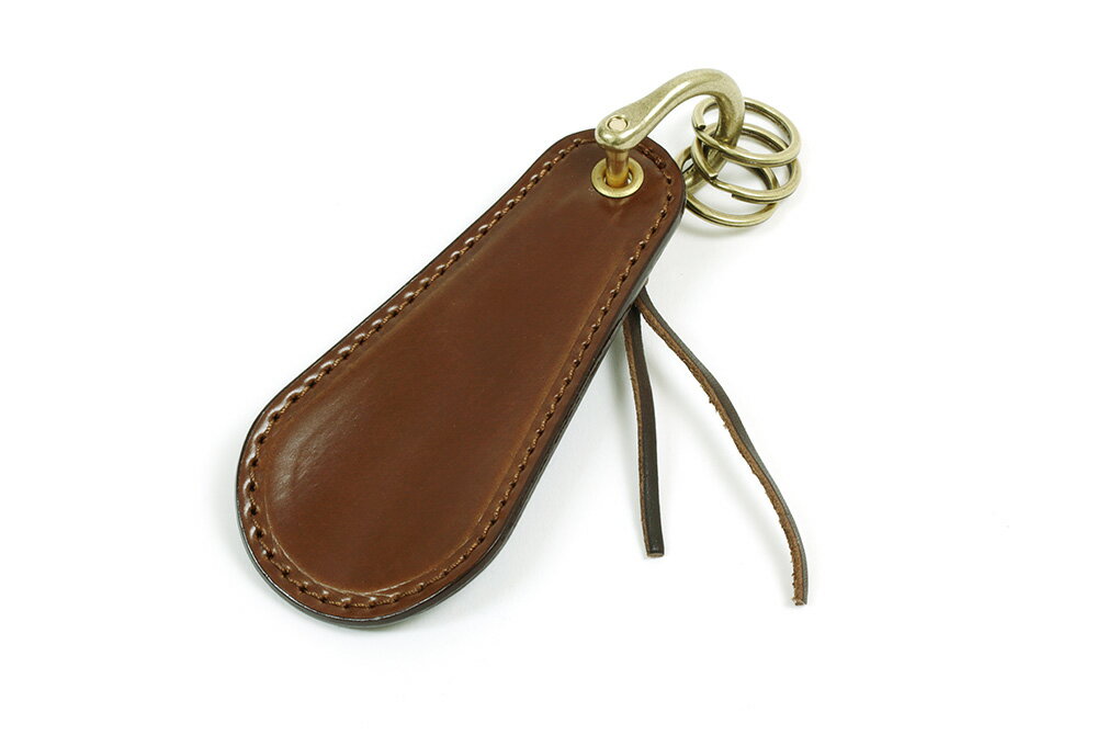 【ポイント10＋5倍】ラッドシューズ　シェルコードバン　シューホーン　キーホルダー　バーボン×グリーン　RUTT　SHOES　Shoe-Horn　Key Holder　BOURBON×GREEN