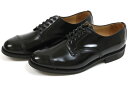 サンダース ミリタリー ダービーシュー ブラック （Sanders 1128 Derby Shoe Black）