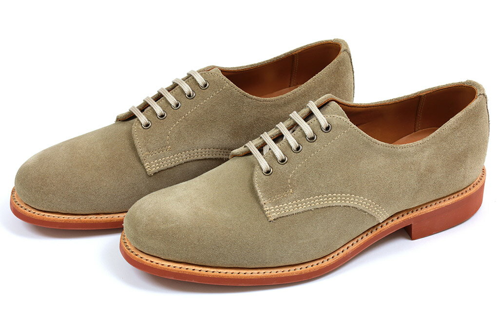 サンダース　アメリカントラッドコレクション　オフィサーシュー　ダーティーバックスエード　（Sanders　American　Trad　Collection　#2482　OFFICER　SHOE　Dirty　Buck　Suede）