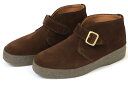 サンダース マッドガード ベルテッド ブリットチャッカ ポロスナッフスエード Sanders #2810 Belted Brit Chukka Polo Sn...