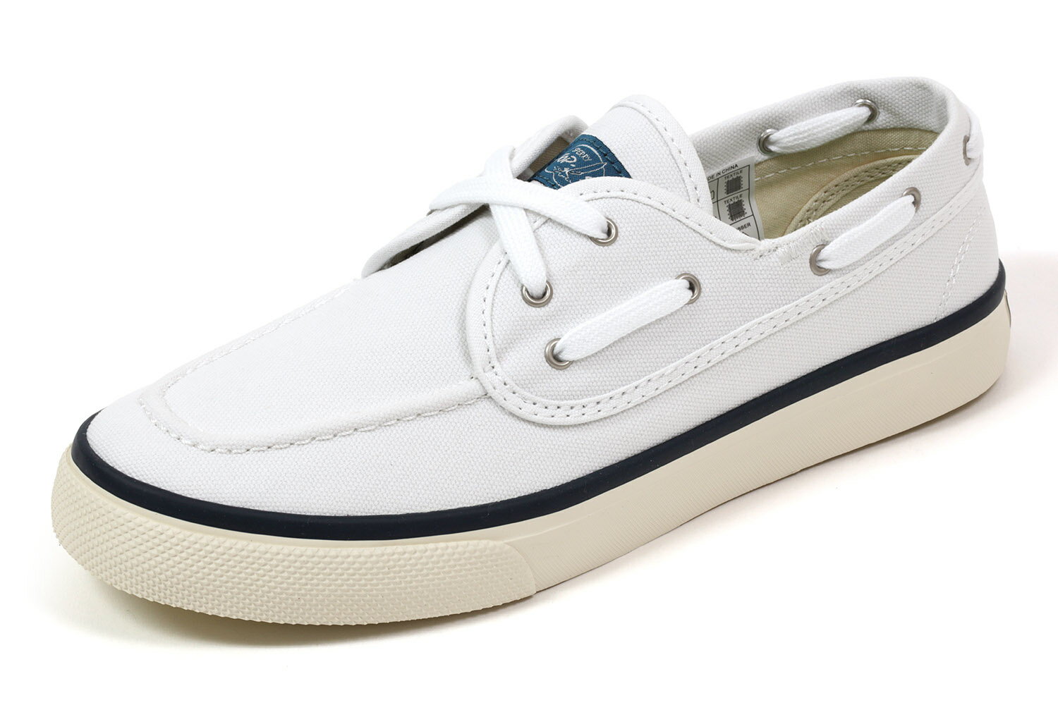 【エントリーでポイント5倍！】スペリートップサイダー　クラシック　シーメイト　キャンバススニーカー　ホワイト　SPERRY TOP-SIDER　CLASSIC　SEAMATE　UFF4102CNV　WHT