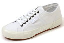 【ポイント10倍！】スペルガ　キャンバススニーカー　オリジナル　ホワイト　SUPERGA　2750-OG　3A3111TW　WHITE-F AVORIO