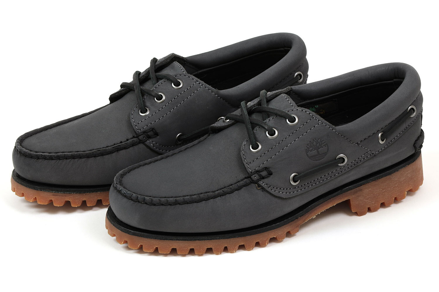 【ポイント10倍＋5倍】ティンバーランド　スリーアイ　ラグ　ハンドソーン　ボート　シューズ　ダークグレー　ヌバック　Timberland　3EYE　LUG　0A2PDQ　DARK GREY　NUBUCK