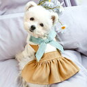 ペットウェア 犬服 猫服 ペット服 ドッグウェア 爽やか 春 夏 秋 冬 トップス ワンピース ワンちゃん 犬 猫 愛犬 愛猫 ドッグ キャット ペット ペット用品 フリル リボン レース かわいい お散歩 お出かけ CR&W