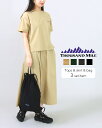 【P15倍+LINE限定5%OFF】THOUSAND MILE サウザンドマイル ショートスリーブTシャツ&スカートセット TM241NP00122 セットアッ...