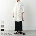 【4/29までMAX15 OFFクーポン】【40 OFF】【返品不可】MICA DEAL マイカアンドディール スタンドカラーライトコート standcollar light coat スプリングコート レディース ショート ポンチョコート ゆったり ラグランコート ヘムラウンド mica deal(マイカアンドディール)