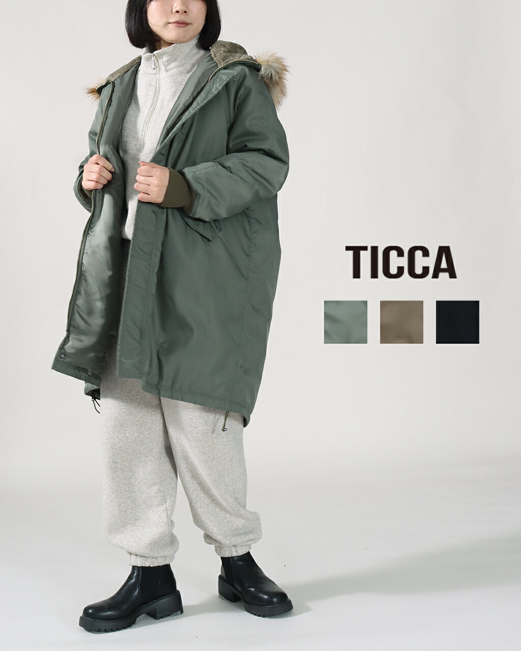 楽天市場】ticca（コート・ジャケット｜レディースファッション）の通販