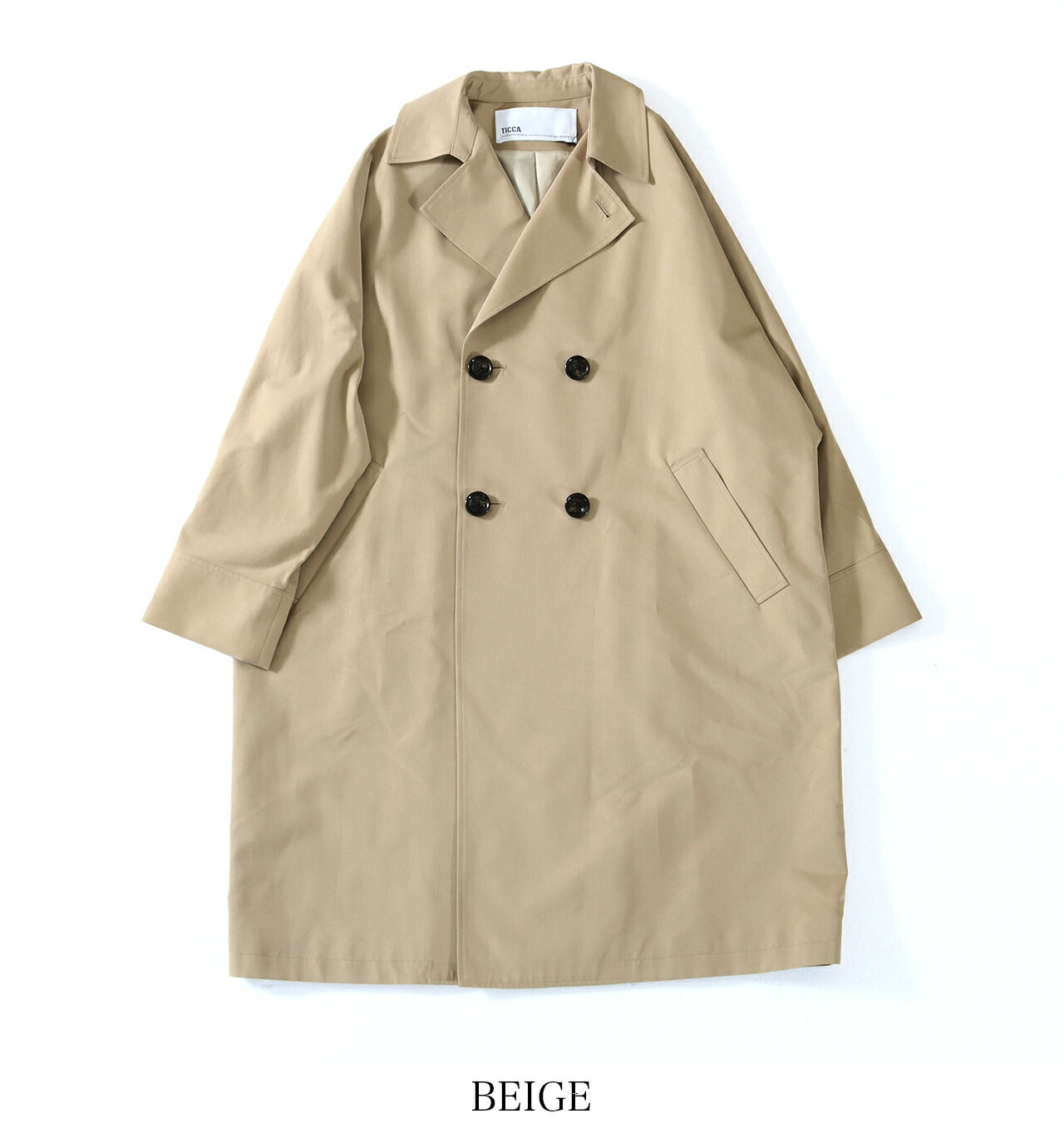 楽天市場】TICCA ティッカ リバーシブル コートの通販