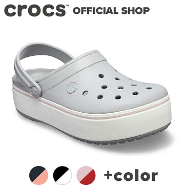 【クロックス公式】クロックバンド プラットフォーム クロッグ Crocband Platform Clog / crocs レディース メンズ サンダル 定番 【NO】