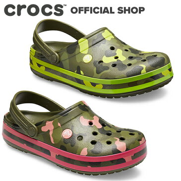 【クロックス公式】クロックバンド シーズナル グラフィック クロッグ Crocband Seasonal Graphic Clog / crocs レディース メンズ サンダル 定番 【PR3】