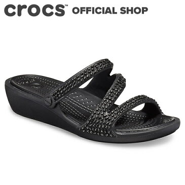 【クロックス公式】パトリシア ディアマンテ ウィメン Patricia Diamante / crocs レディース サンダル ウェッジ 【PR3】