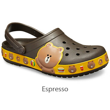 【クロックス公式】クロックバンド LINE フレンズ クロッグ Crocband LINE Friends Clog / crocs レディース メンズ サンダル 定番 コニー ブラウン サリー ライン フレンズ 【PR3】