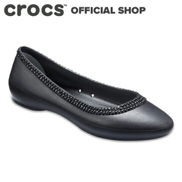 【クロックス公式】クロックス リナ ディアマンテ フラット ウィメン Lina Diamante Flat / crocs レディース パンプス フラットシューズ