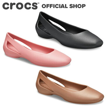 【クロックス公式】スローン フラット ウィメン Sloane Flat / crocs レディース パンプス フラットシューズ【OL】