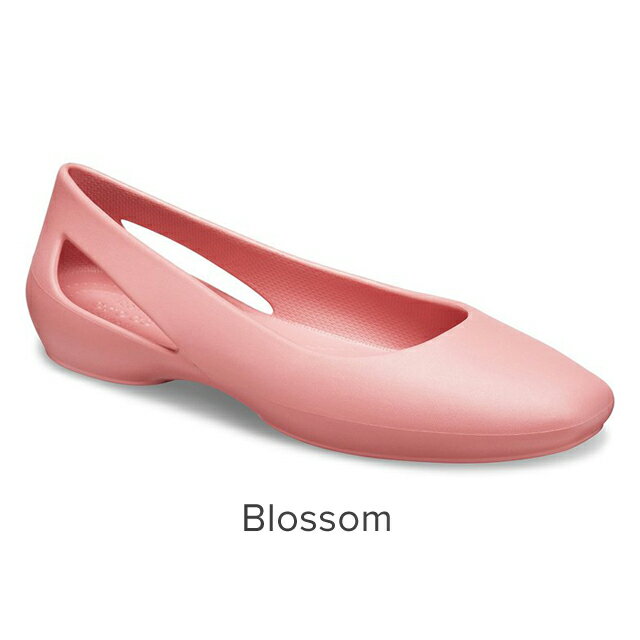 【クロックス公式】スローン フラット ウィメン Sloane Flat / crocs レディース パンプス フラットシューズ【OL】