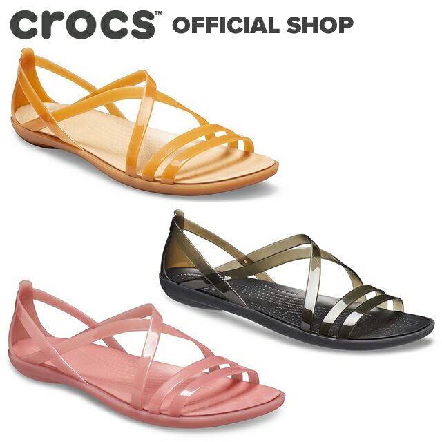 【クロックス公式】クロックス イザベラ ストラッピー サンダル ウィメン Isabella Strappy Sandal / crocs レディース アウトレット outlet【PR2】