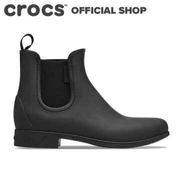 【クロックス公式】レイ チェルシー レイン ブーツ Leigh Chelsea Rain Boot/ crocs レディース 長靴 長ぐつ Rain【OL】